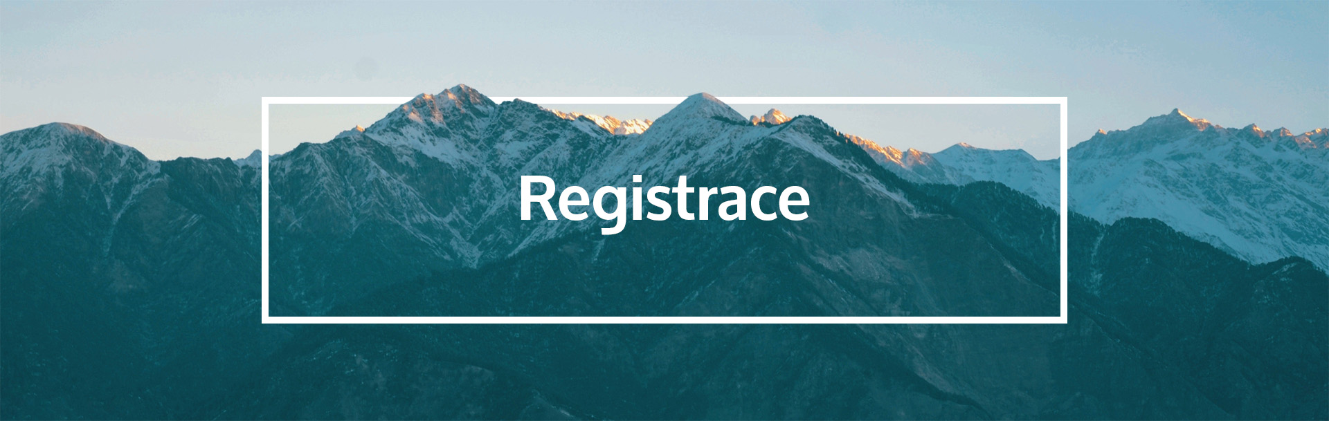 Registrace na akci
